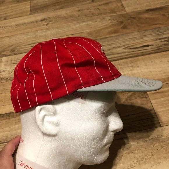 Mlb Cincinnati Reds ‘pinstripes’ Vintage Snapback By Starter
. - Picture 2 of 4